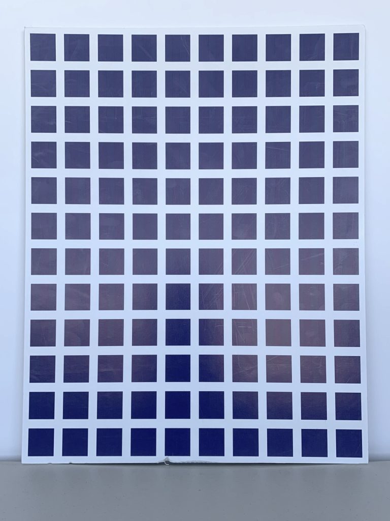 Box and dots illusion poster in the How we perceive color kit.