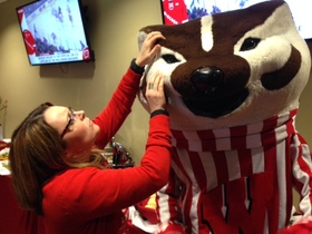 Gillian McLellan and Bucky