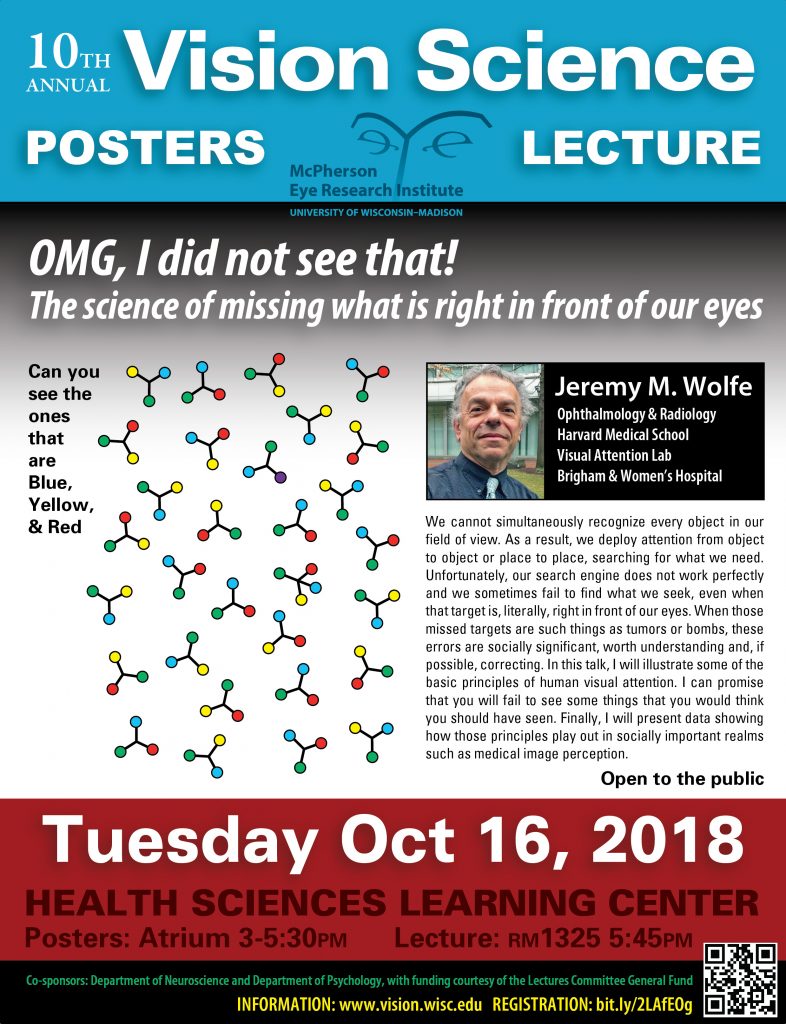 10th Annual Vision Science Symposium (2018) schedule