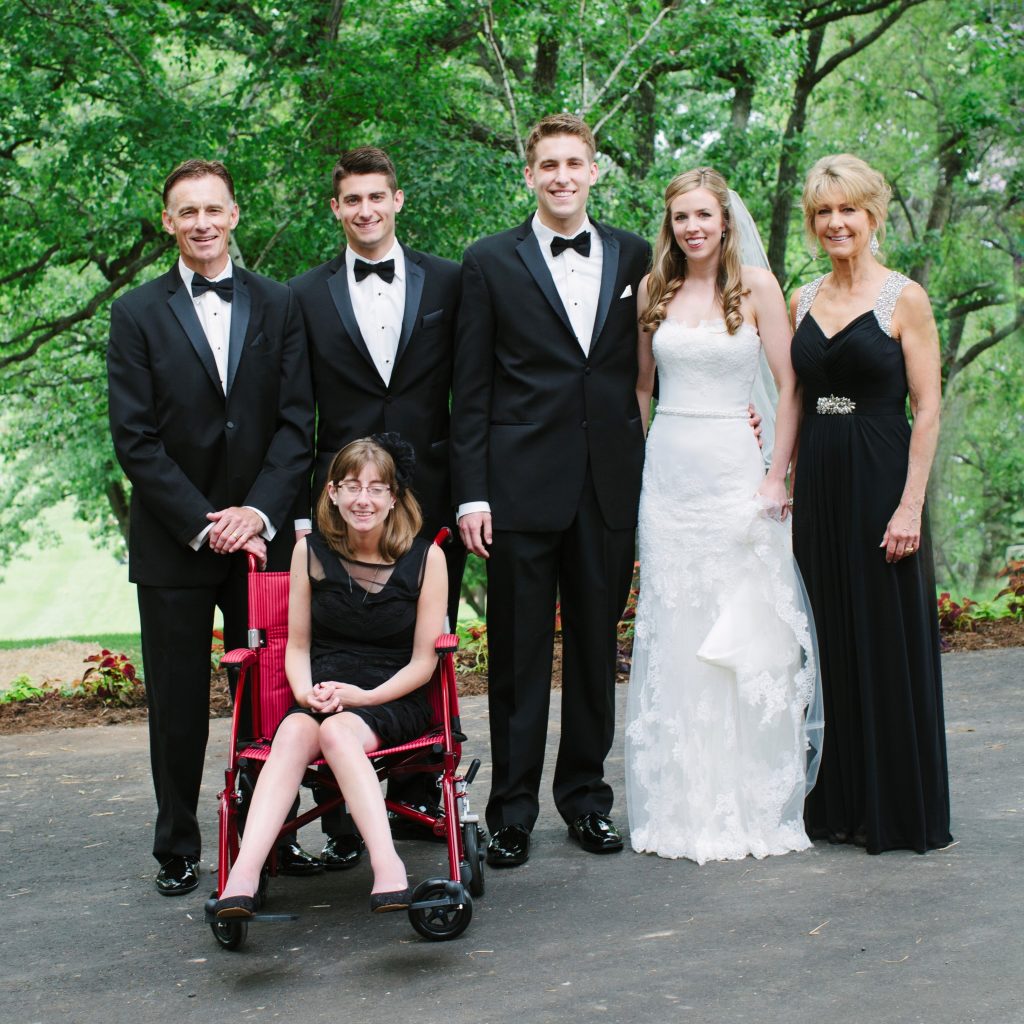 Kenzi Valentyn with her family