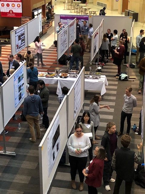image of the crowd at the 2019 Vision Science Poster Session