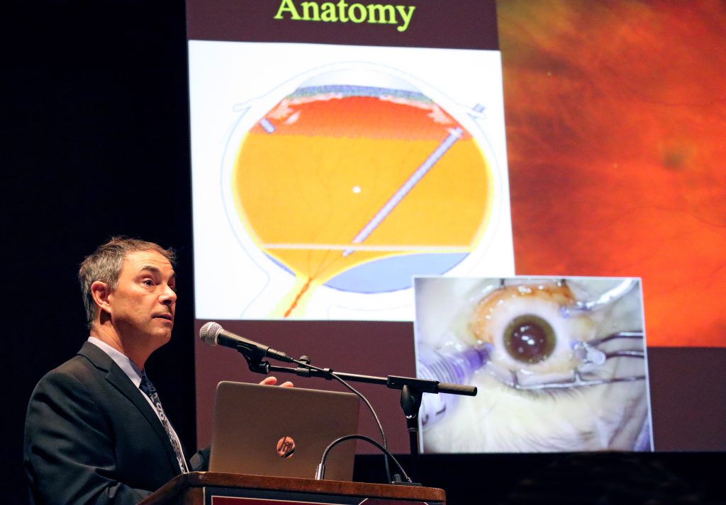 Dr. Altaweel discusses the anatomy of the eye and the cutting-edge surgical techniques being used to battle AMD