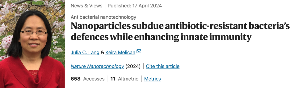 screenshot of article title