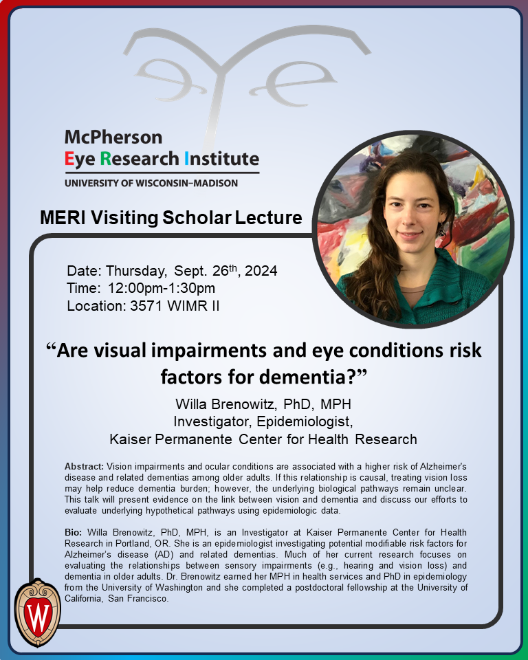Visiting Scholar Lecture poster