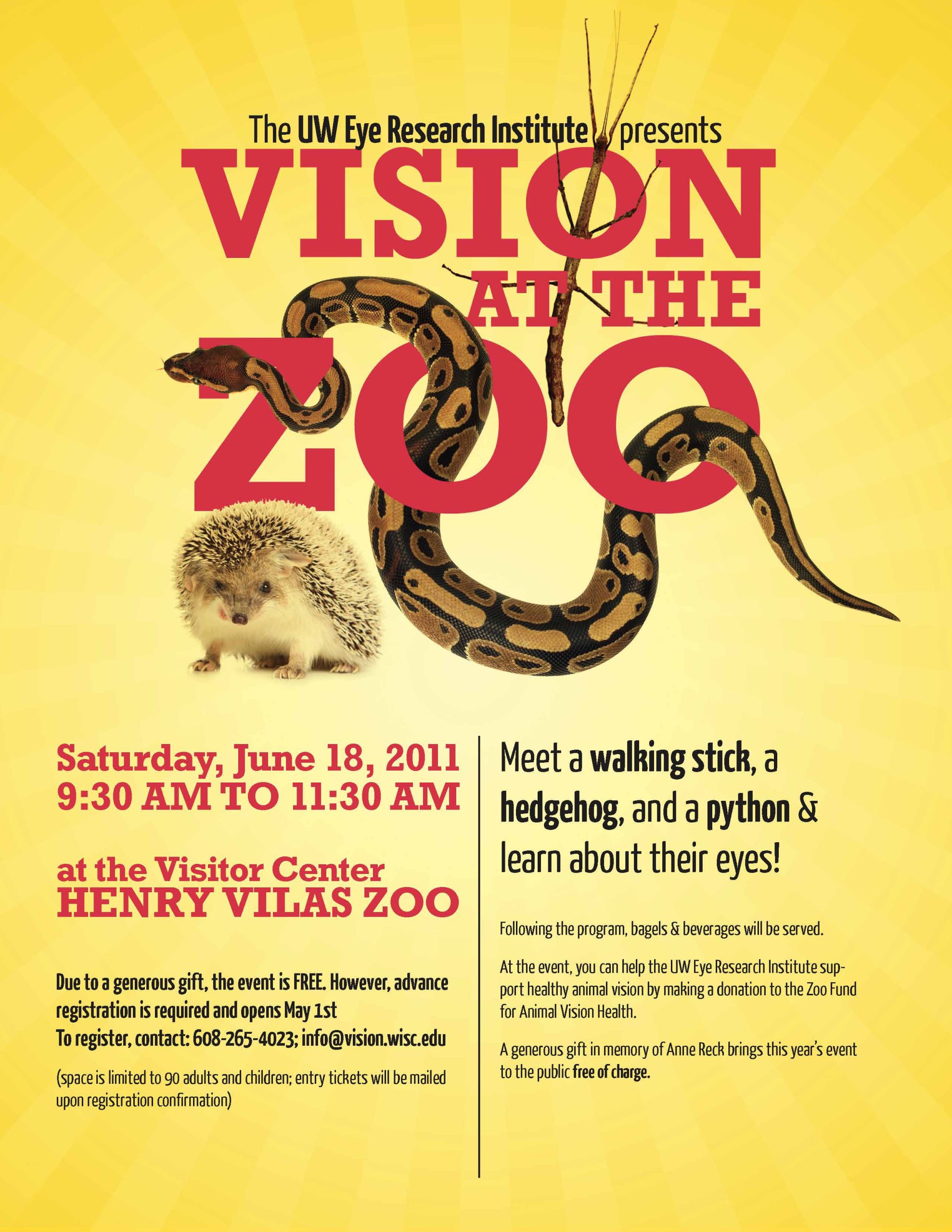 Vision at the Zoo 2011