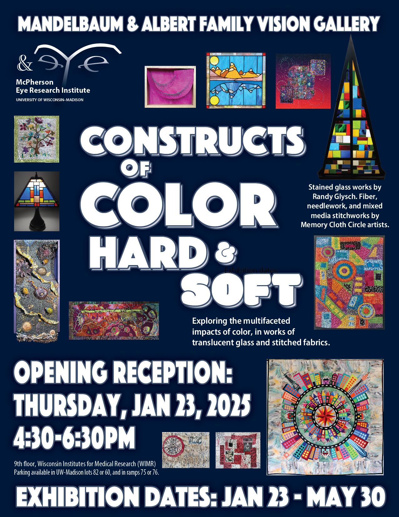 Constructs of Color: Hard and Soft poster