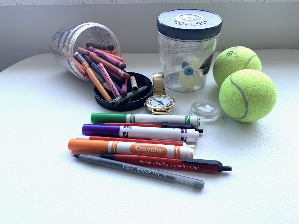 Misc. Supplies in the Different Ways of Seeing Exploration Station kit