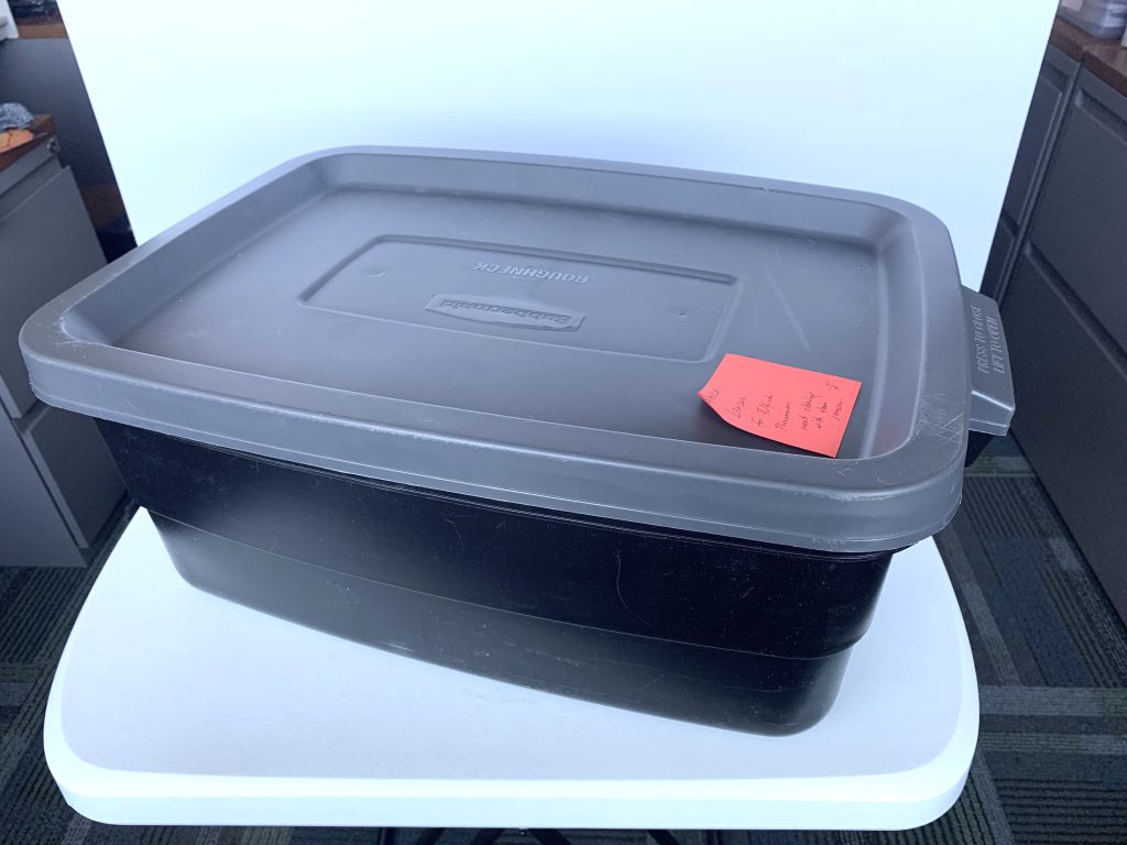 Box containing the Seeing Near and Far Exploration Station