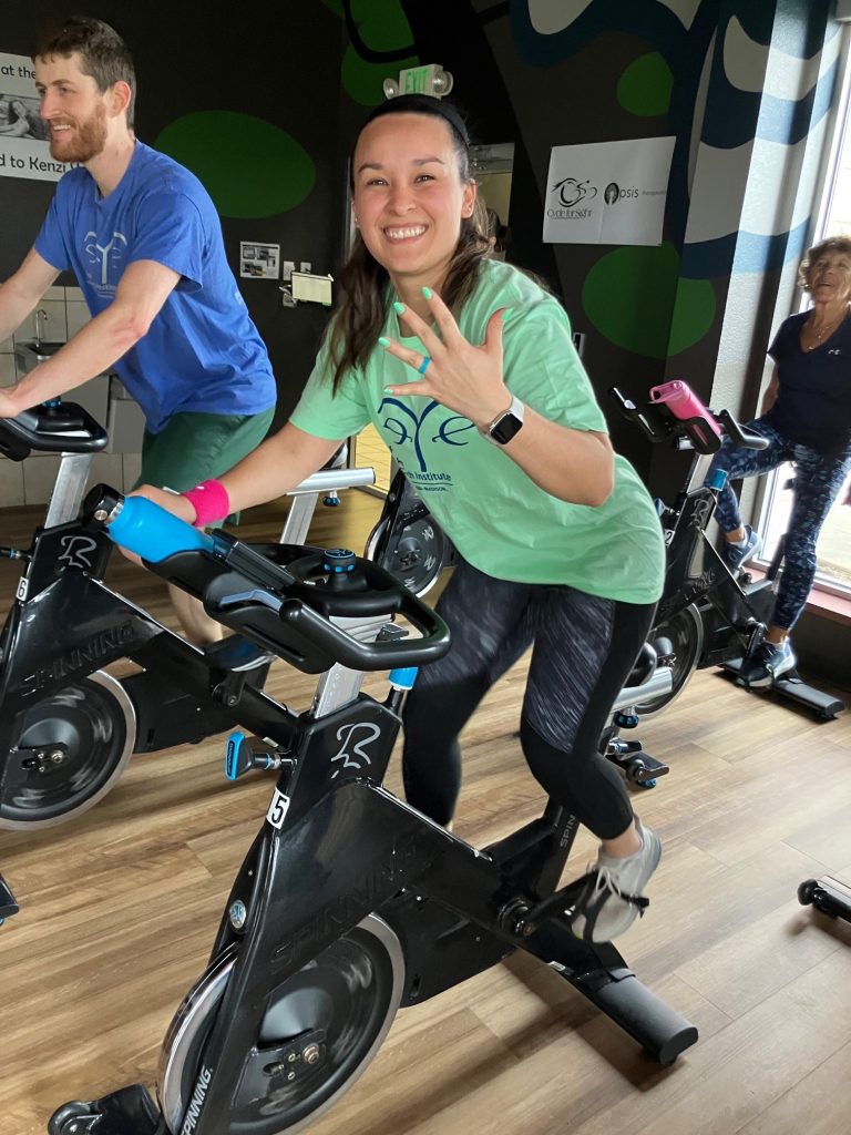 AEI teammate from Cycle for Sight 2026