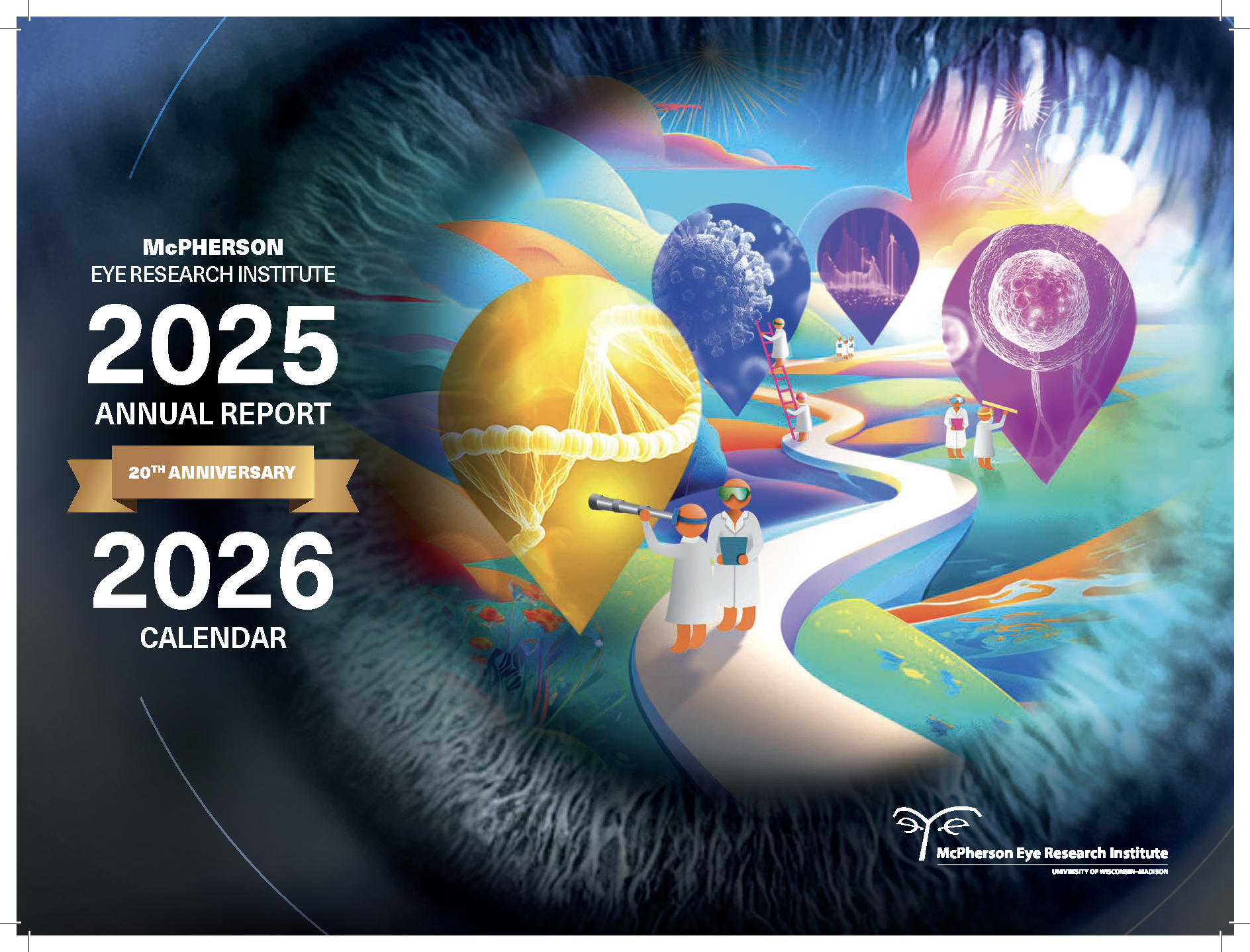Cover of the 2026 calendar containing the annual report